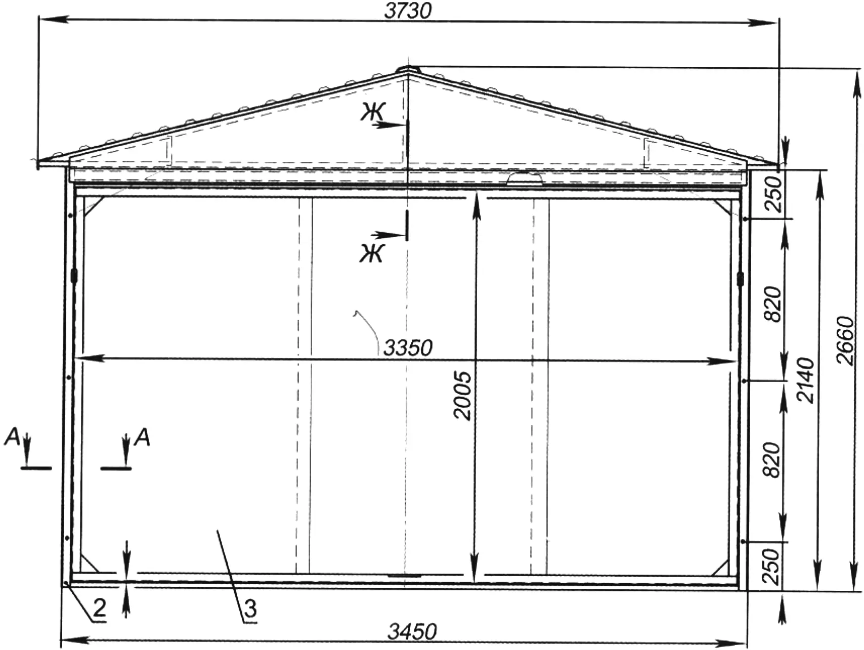 Modular garage