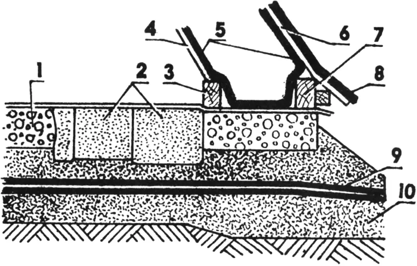 Fig. 2. Foundation and wall construction