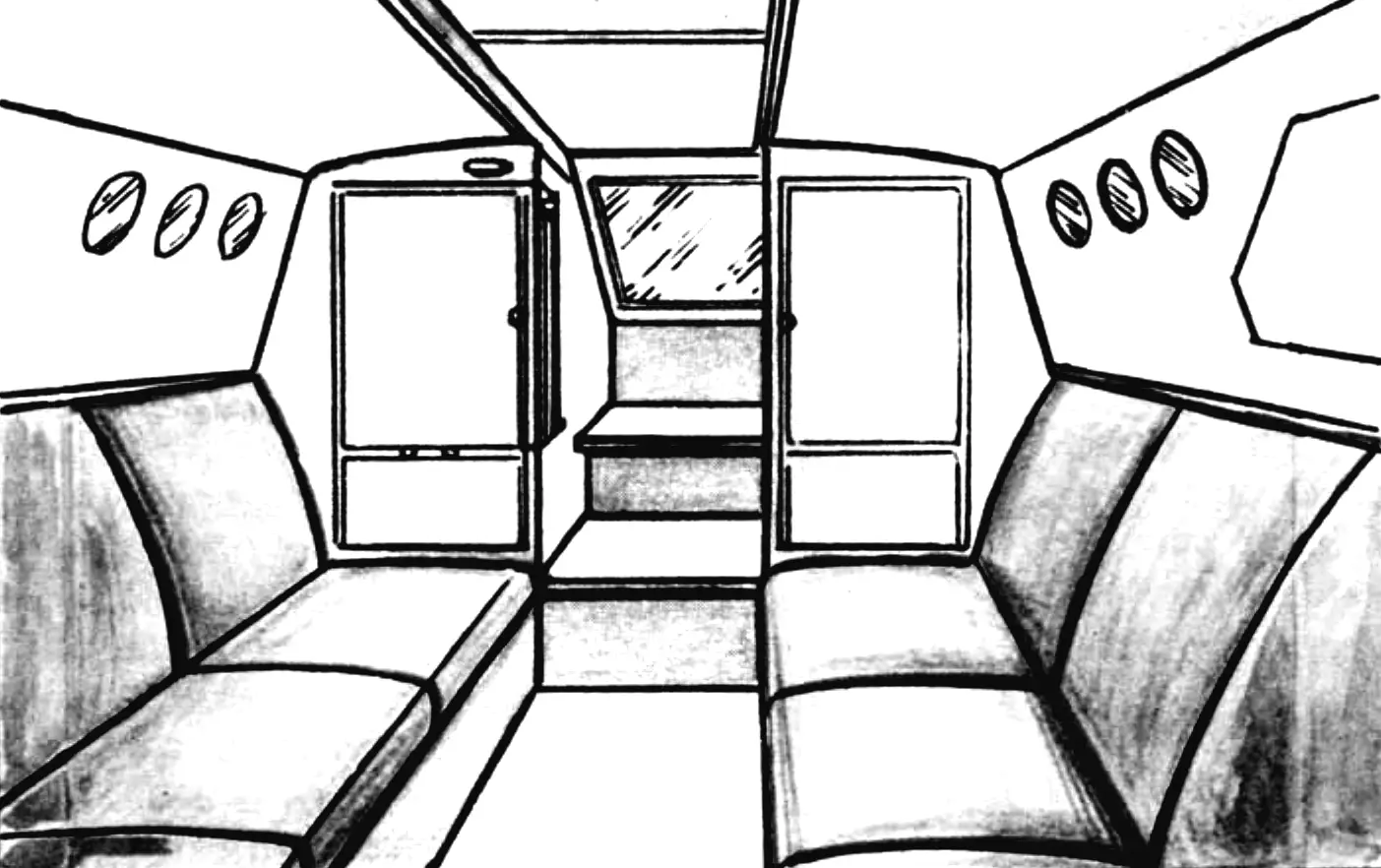 This is what the Triton saloon looks like.