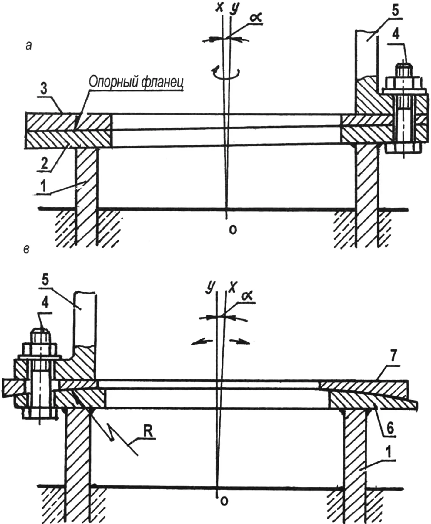 Foundation embedded supports