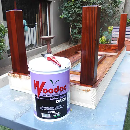 Painting the legs