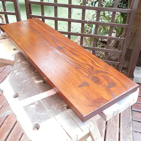 Painting the table
