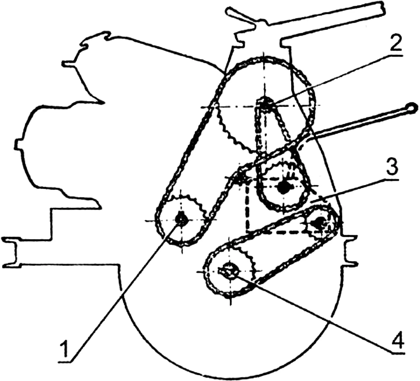 Transmission layout