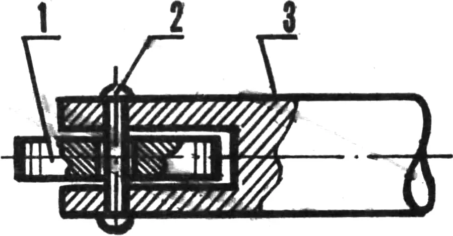 Fig. 3. Device for welding polyethylene film