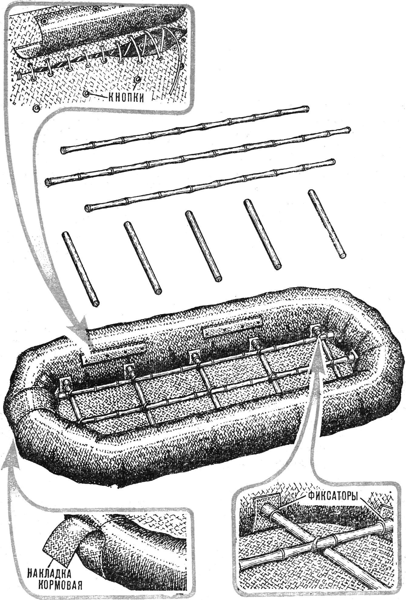 DIY inflatable boat