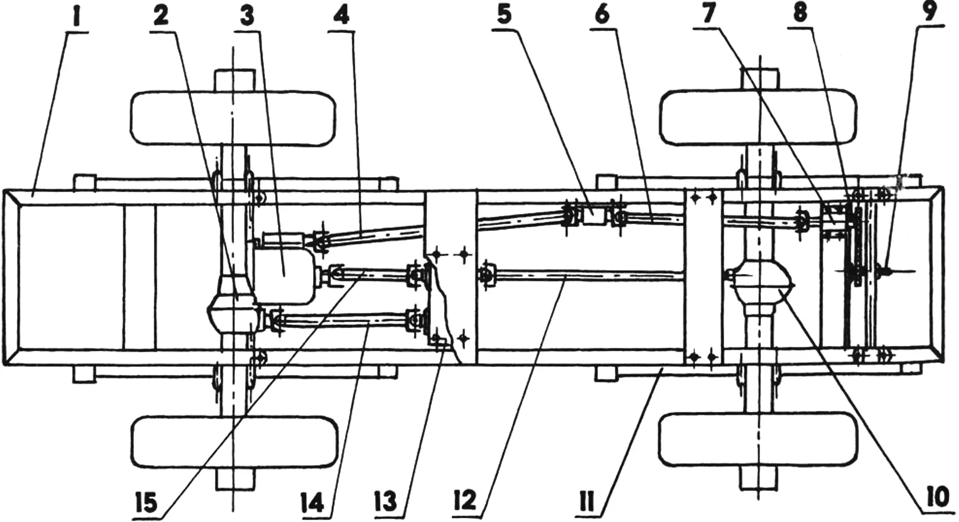Chassis and transmission