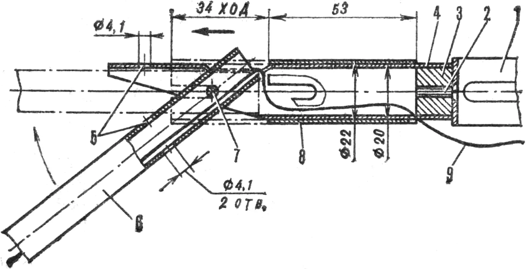 Fig. 4. Folding device design