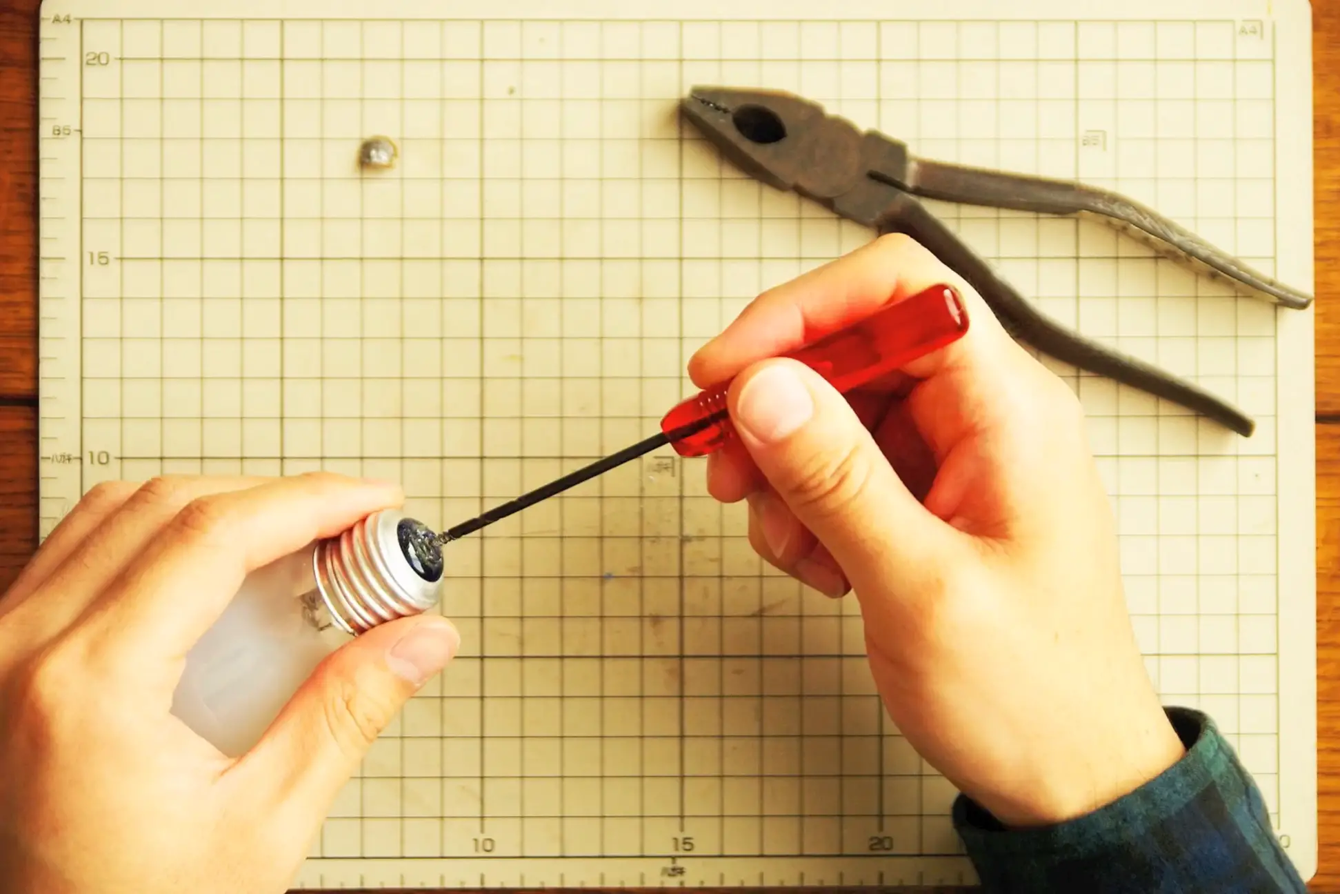 Remove the internal stem