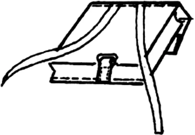 Fig. 5. Sewing on the straps and bottom buckle