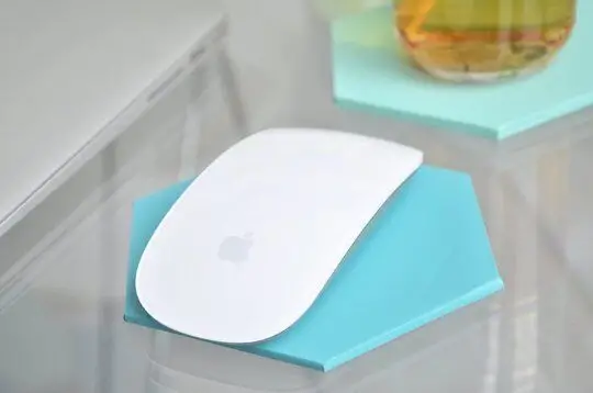 Mouse on a honeycomb cell