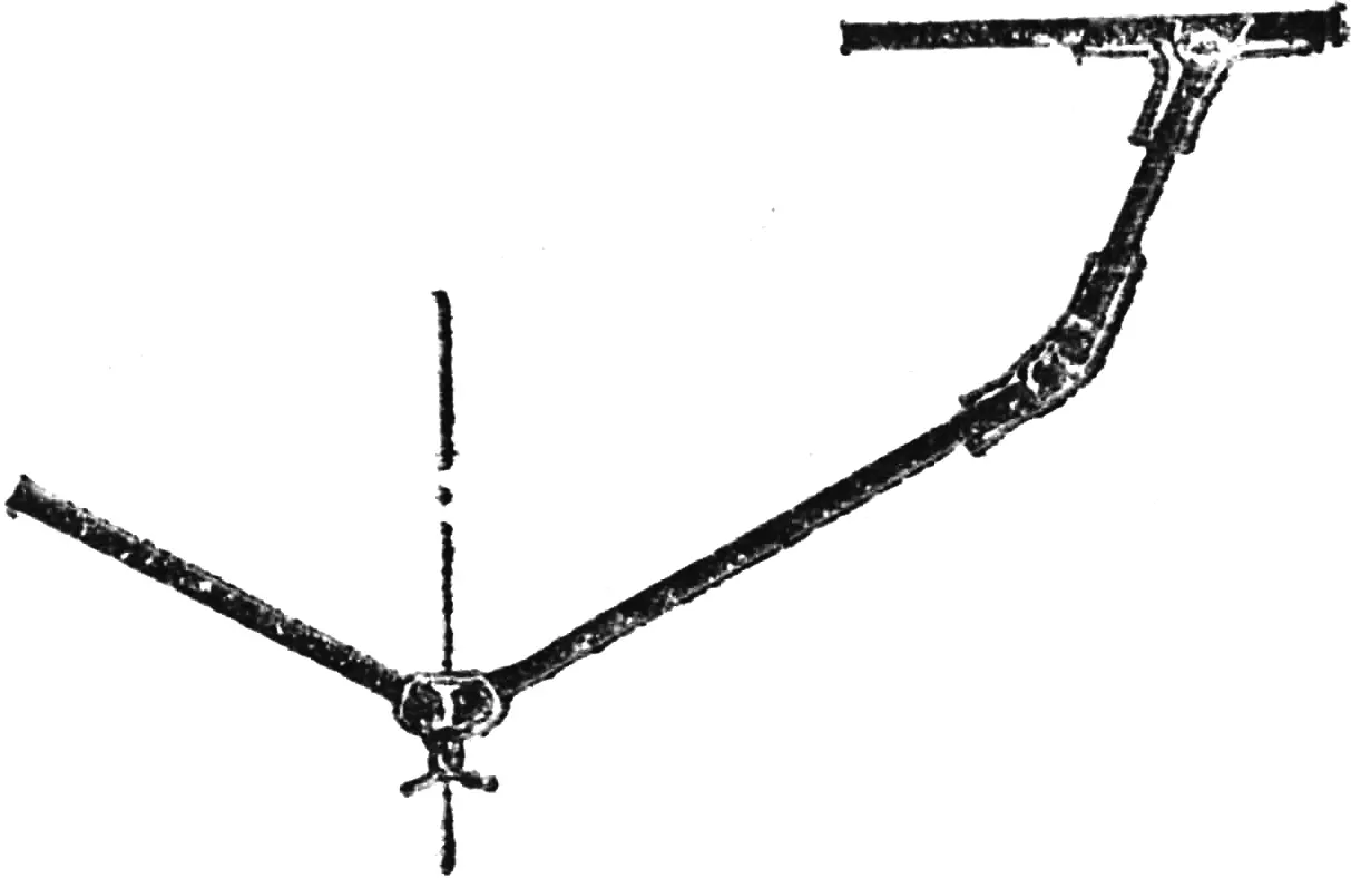 Fig. 8. Joining hull elements with wire twists and fiberglass tape.