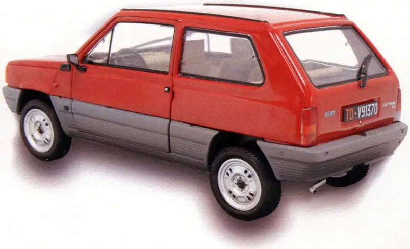 Модель Fiat Panda 1980 года фирмы Altaya