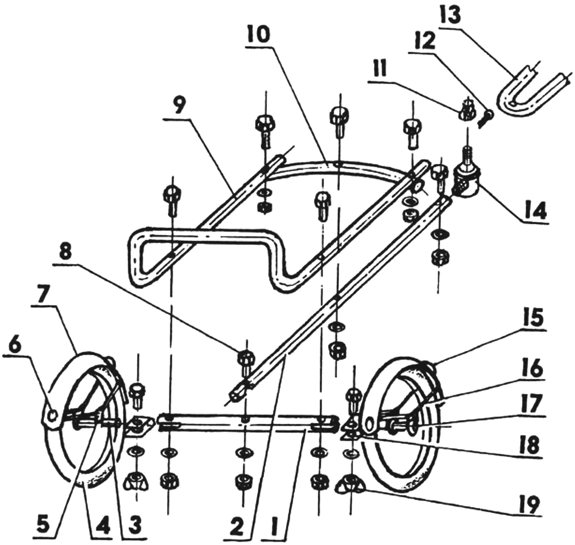 Bicycle trailer design