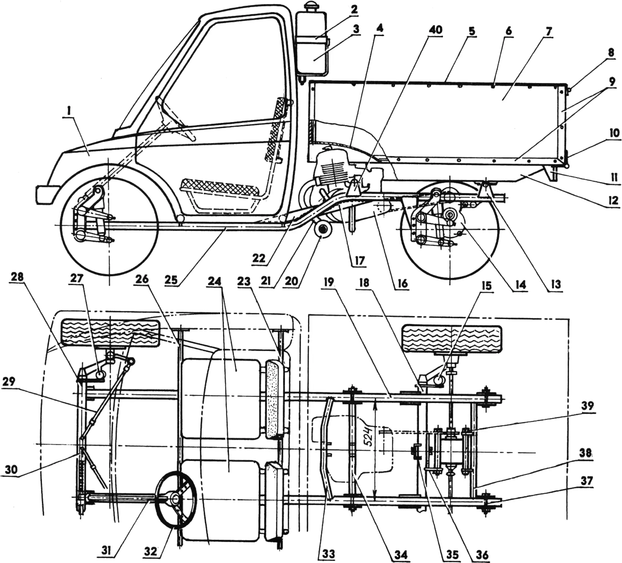Vehicle layout