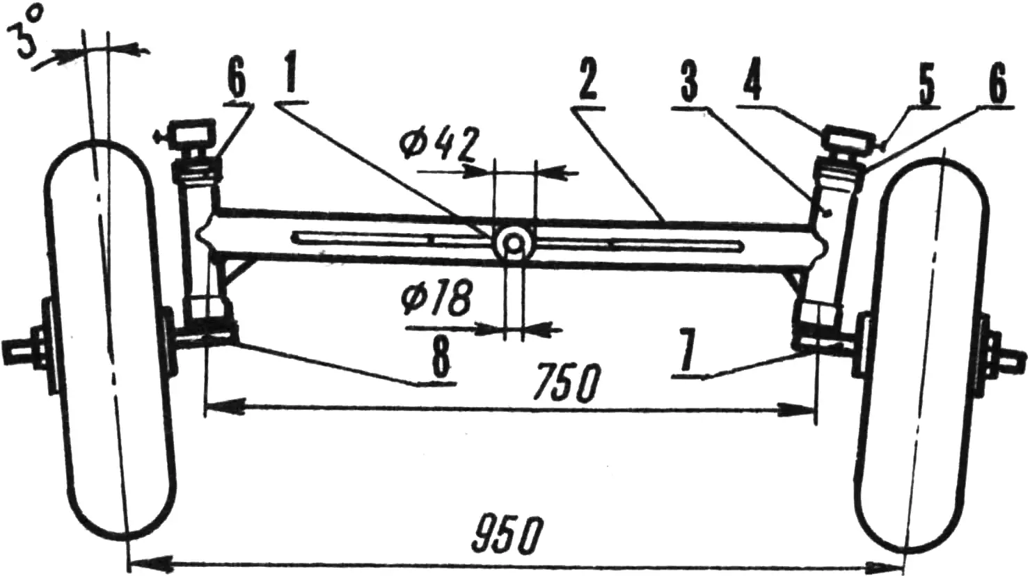 Fig. 4. Front axle