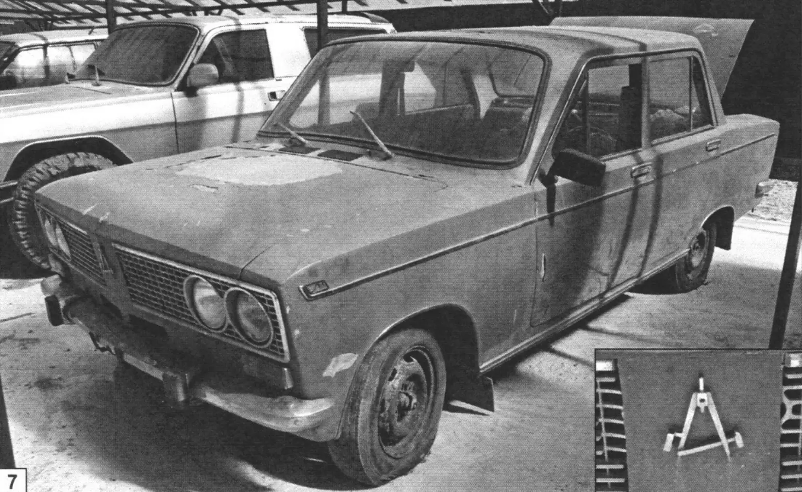 Симферопольская самоделка внешне напоминает ВАЗ-2103