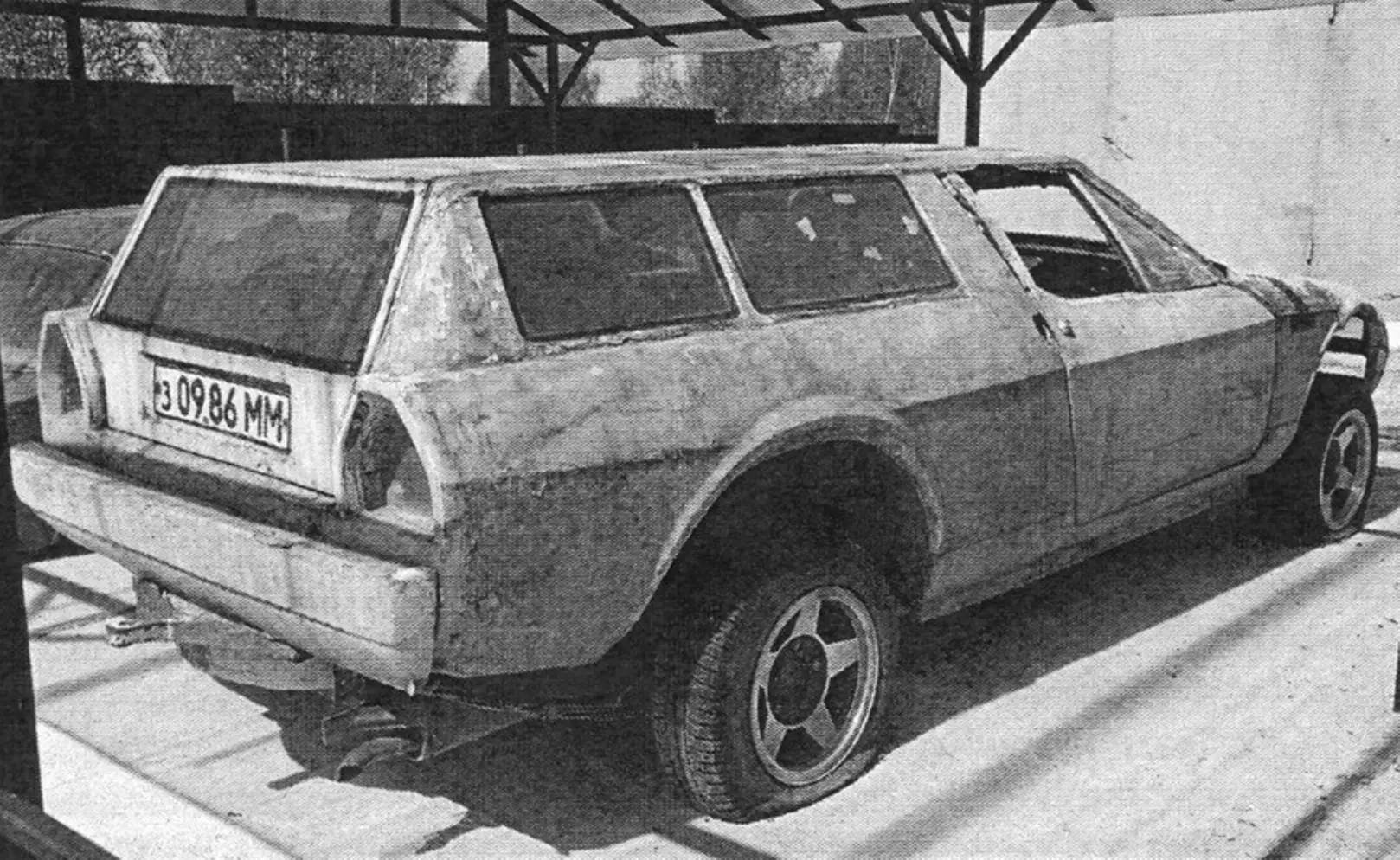 Автомобиль «Сатана» Станислава Алгебраистова снимался в фильме «Испытатели»