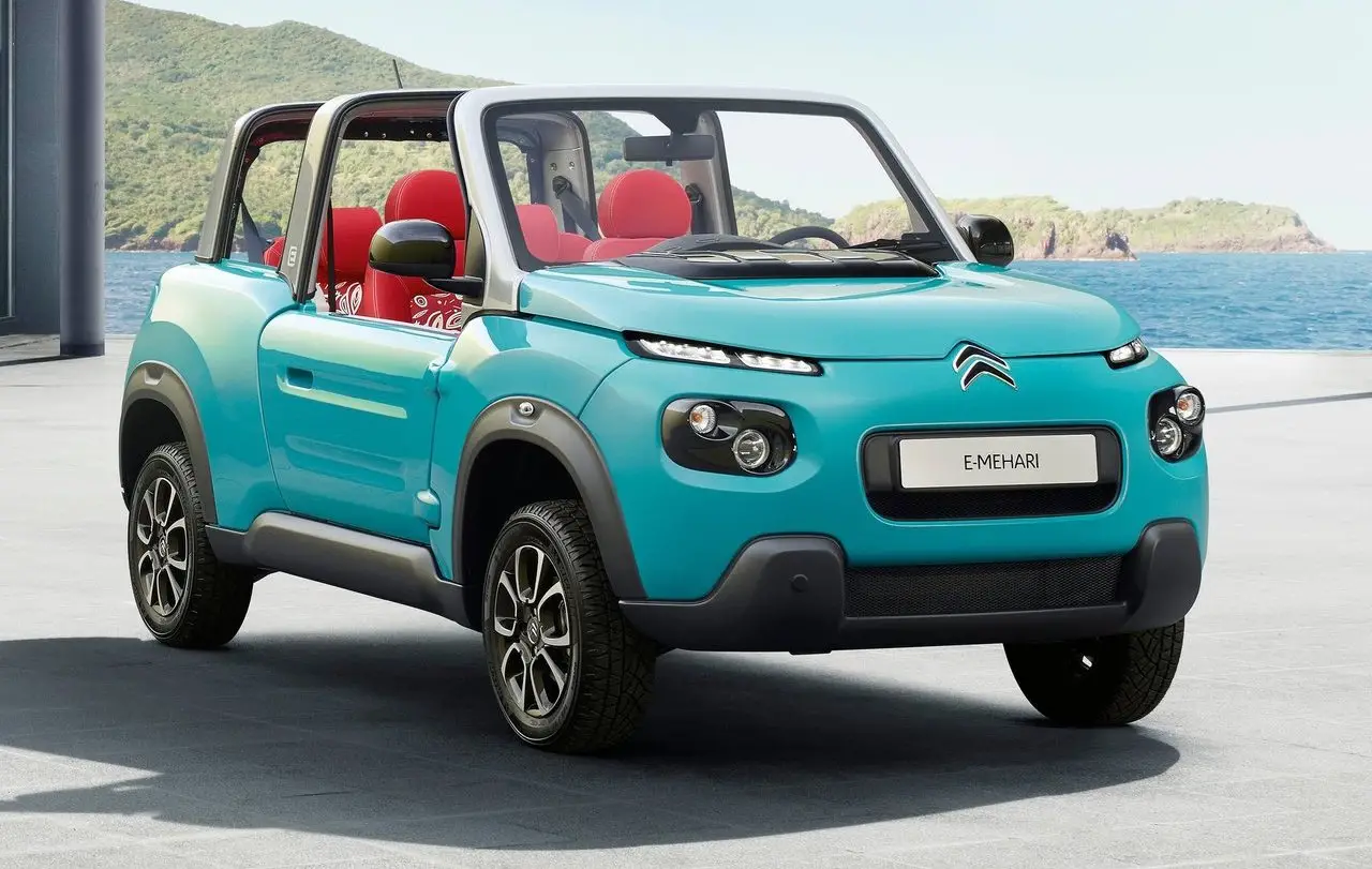 Современный электромобильCitroen E-Mehari