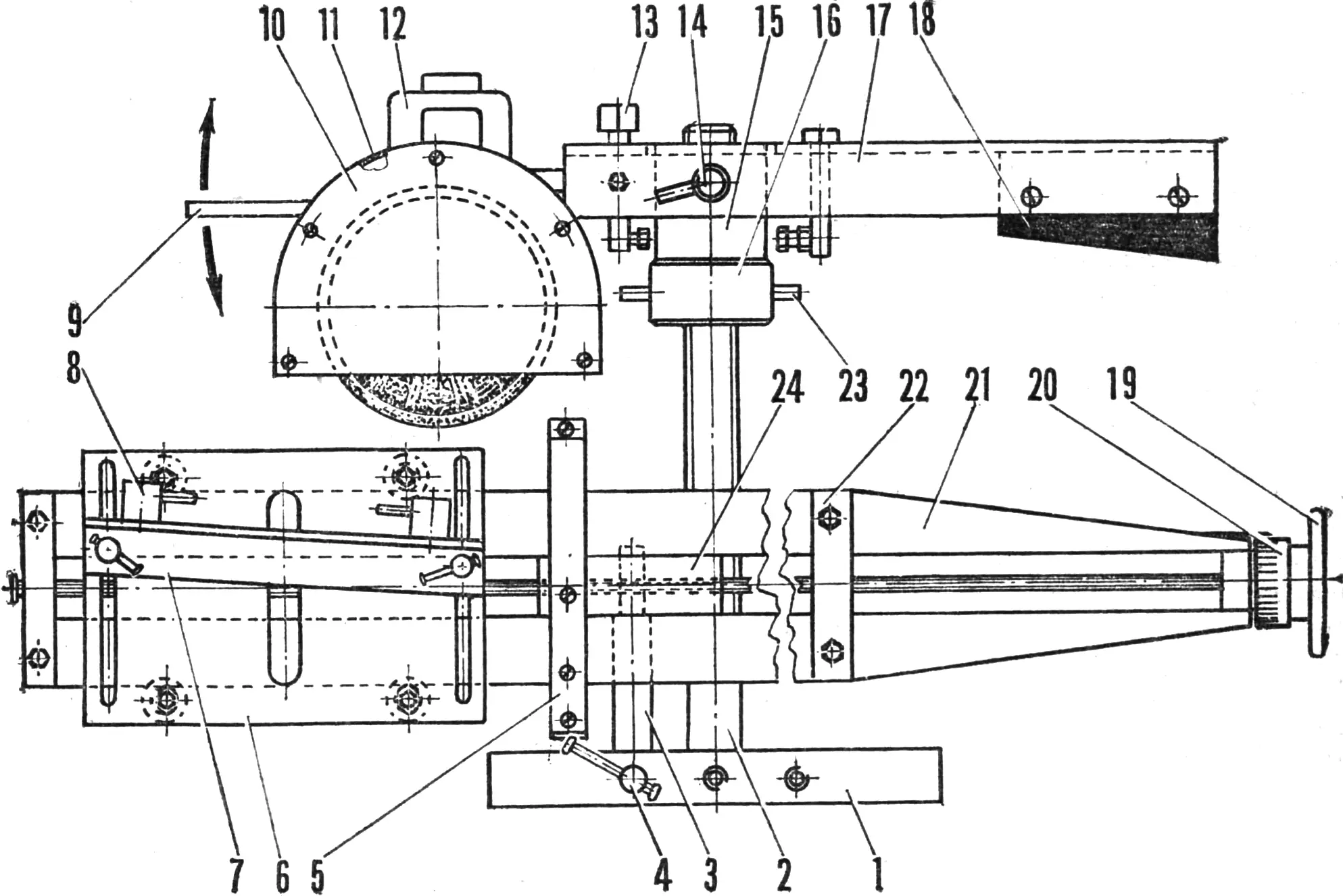 Sharpening machine ETSH-1