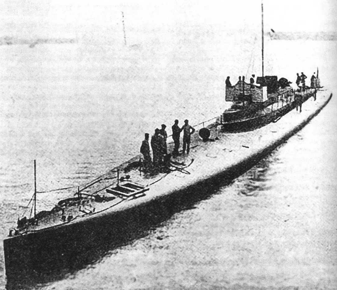 «Архимед» на рейде Бреста, 1911 год