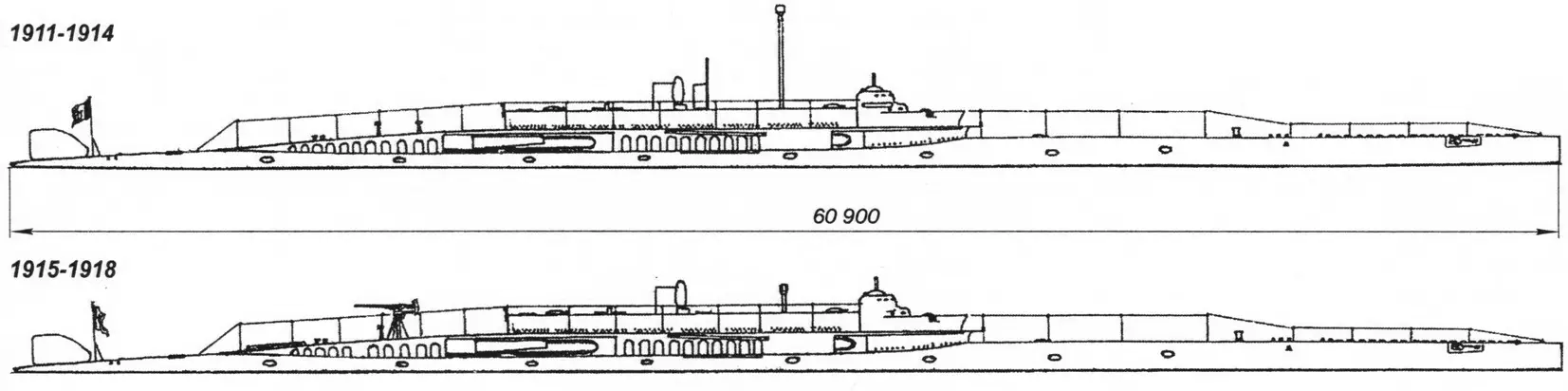 Паровая подводная лодка «Архимед», Франция (реконструкция, 1995 год)