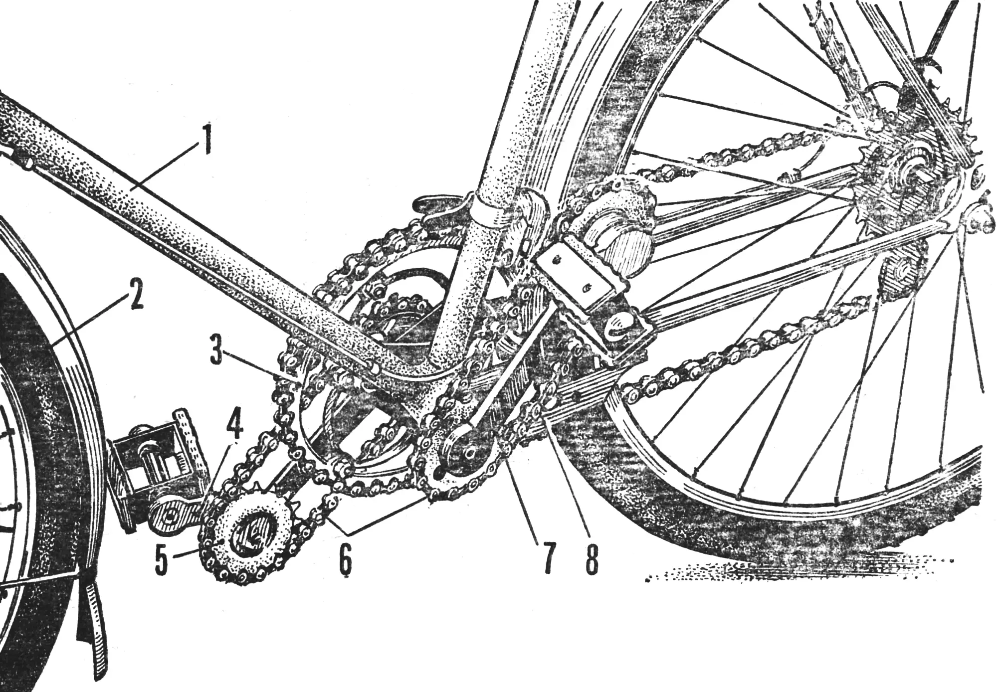 Fig. 1. This is what the new pedal mechanism looks like