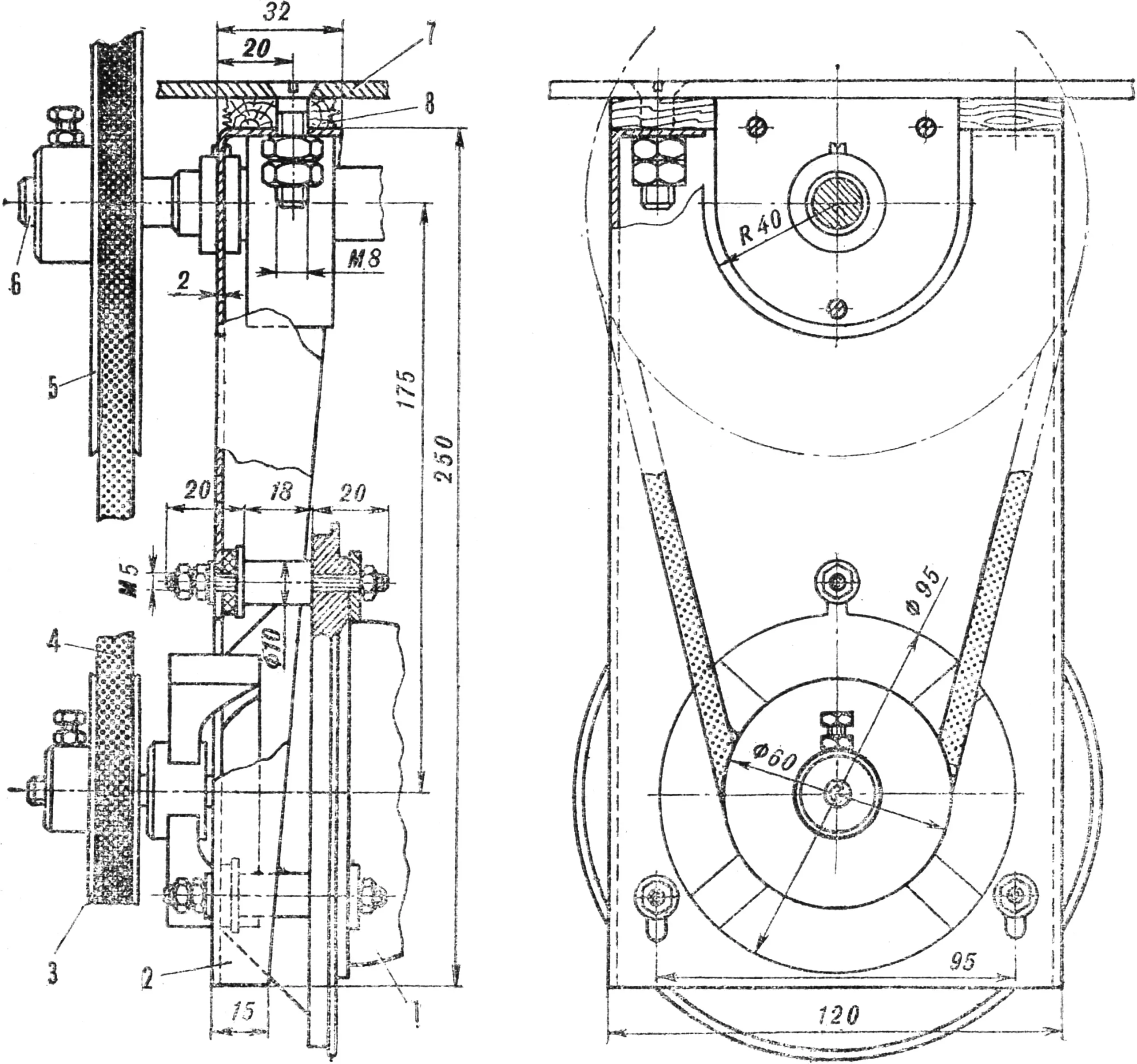 Fig. 3. Machine drive