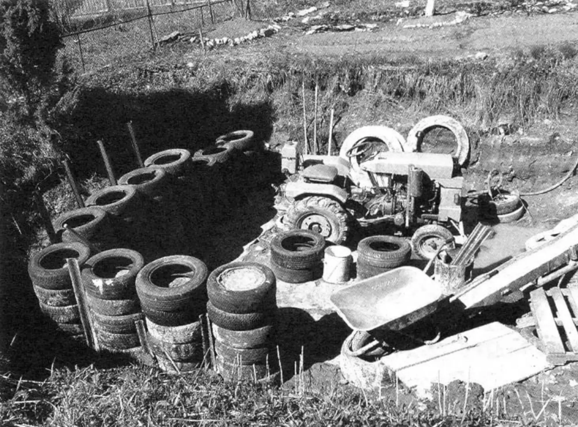 The process of building the pool