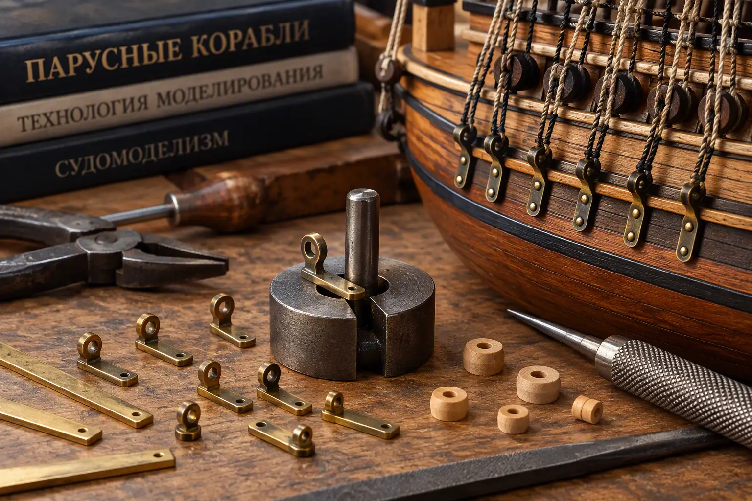 Вант-путенсы для моделей парусников своими руками
