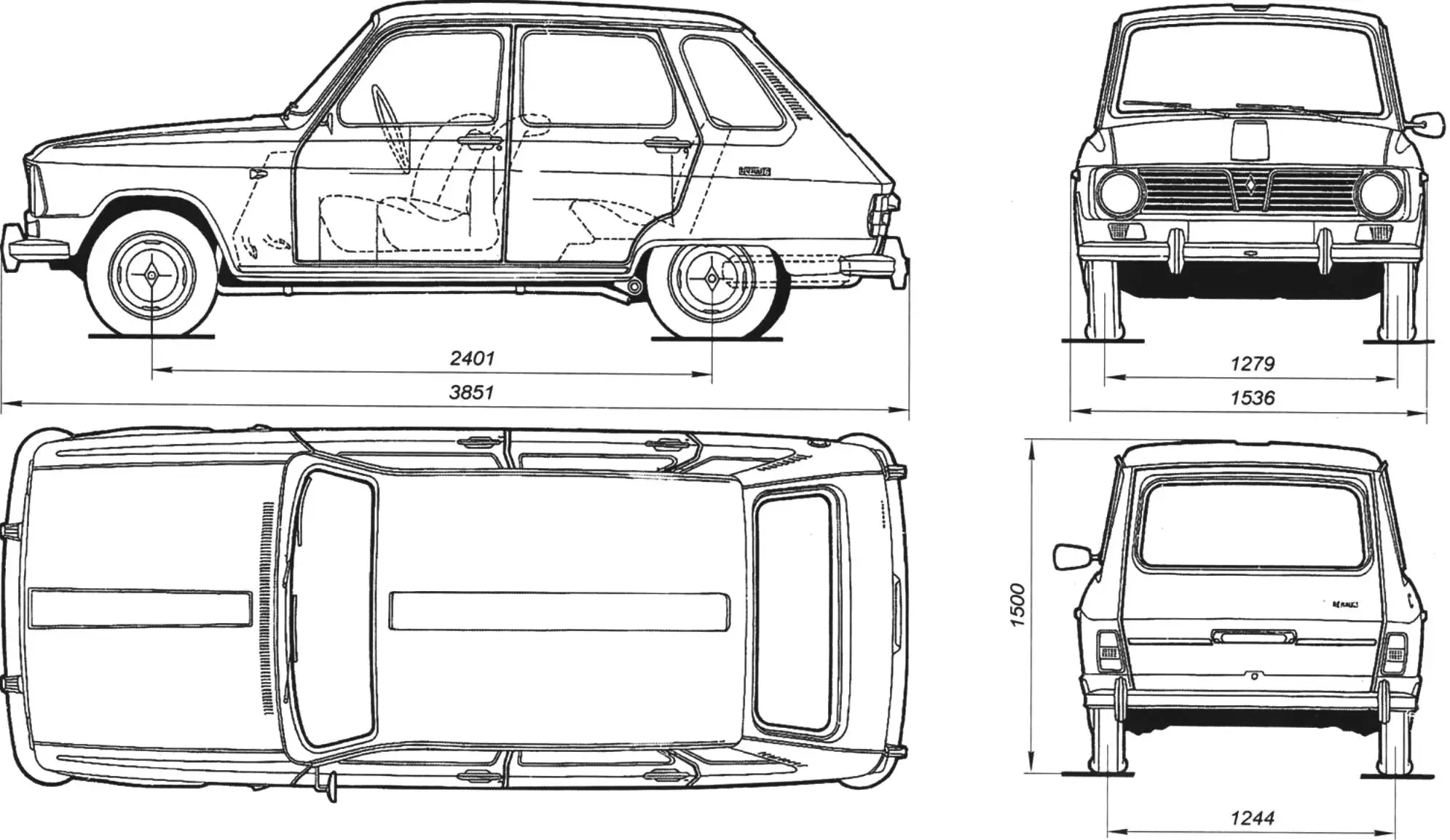 Автомобиль Renault 6
