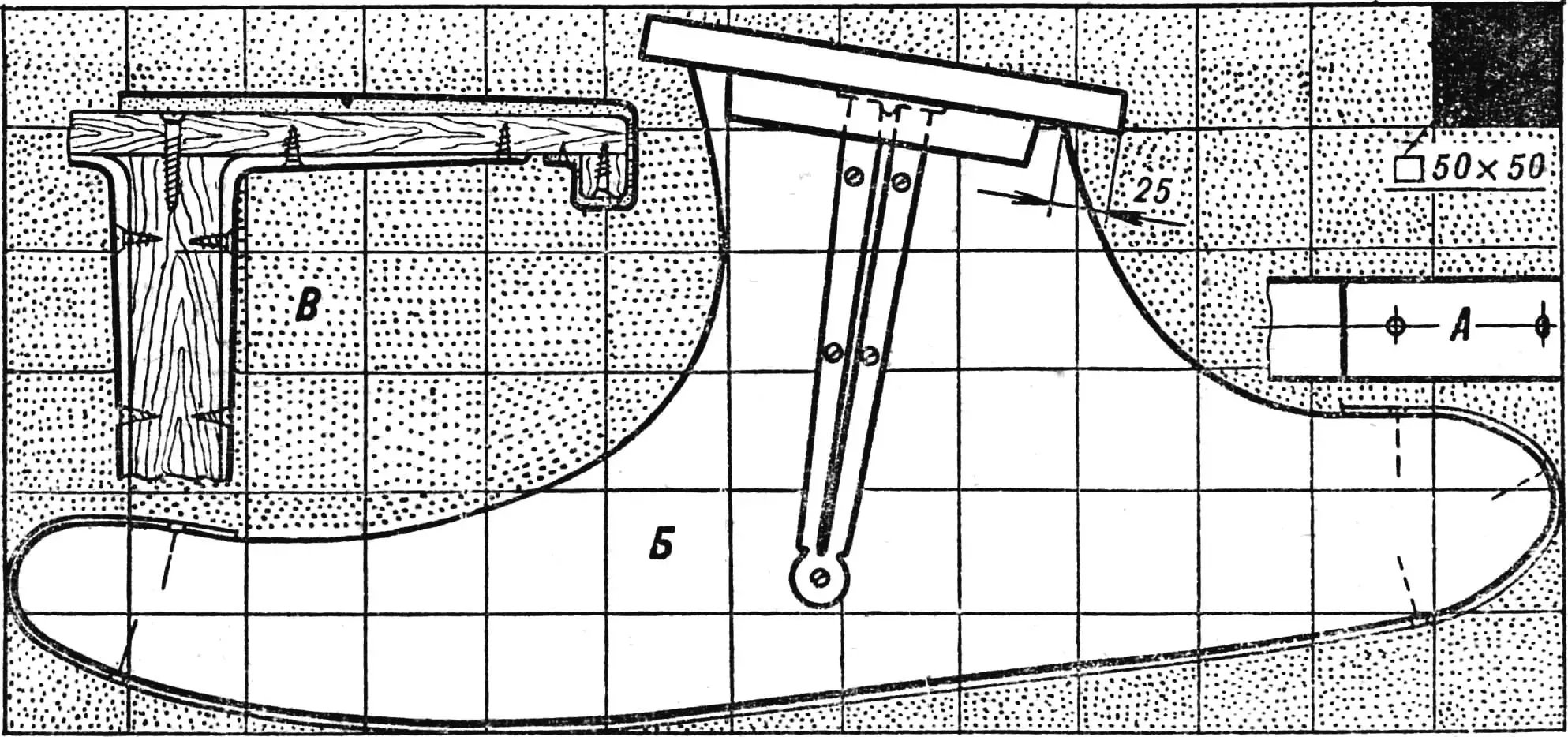 Fig. 2. Main elements of the sleds.