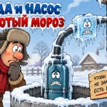 ВОДА И НАСОС В ЛЮТЫЙ МОРОЗ