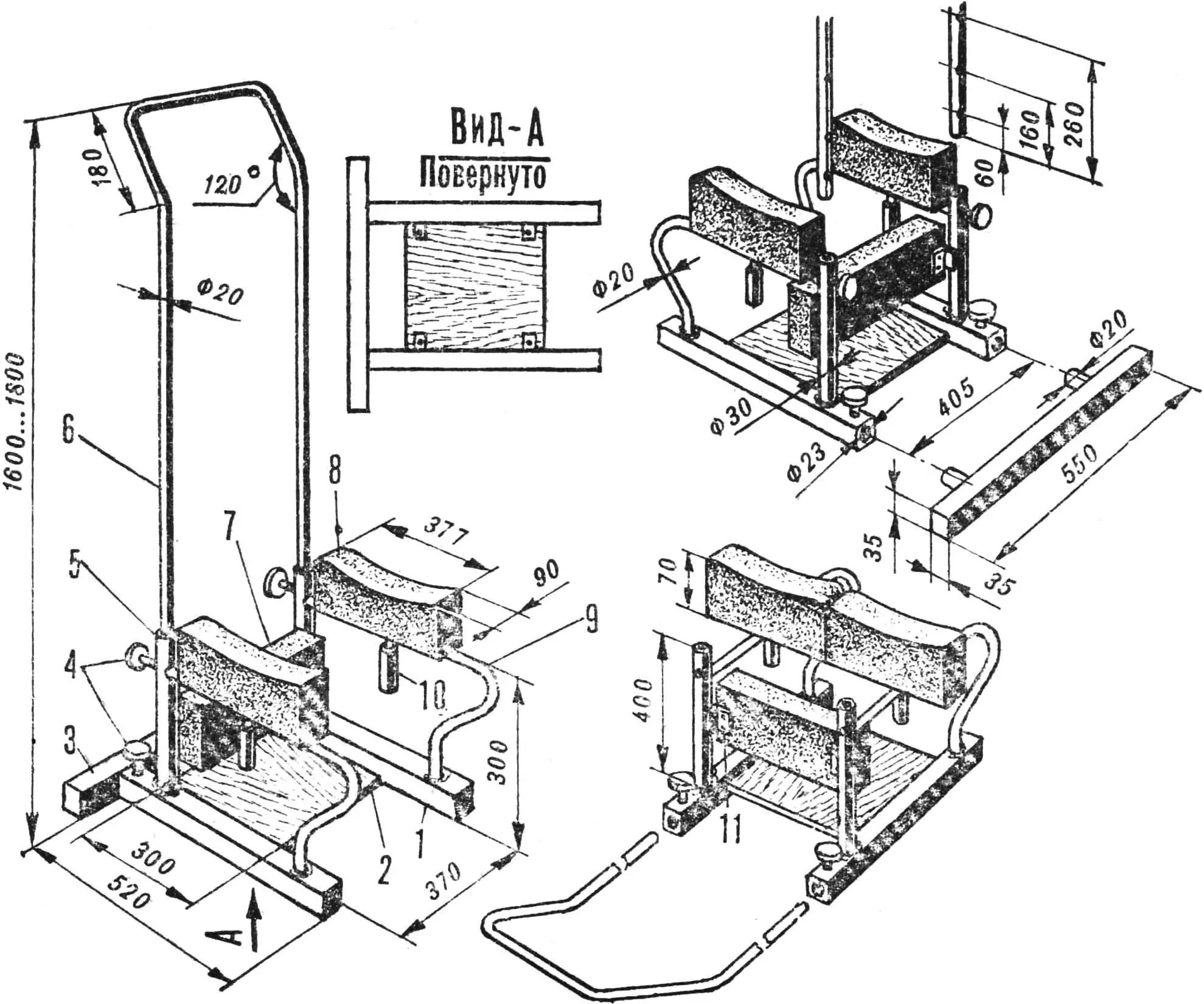 Universal exercise apparatus