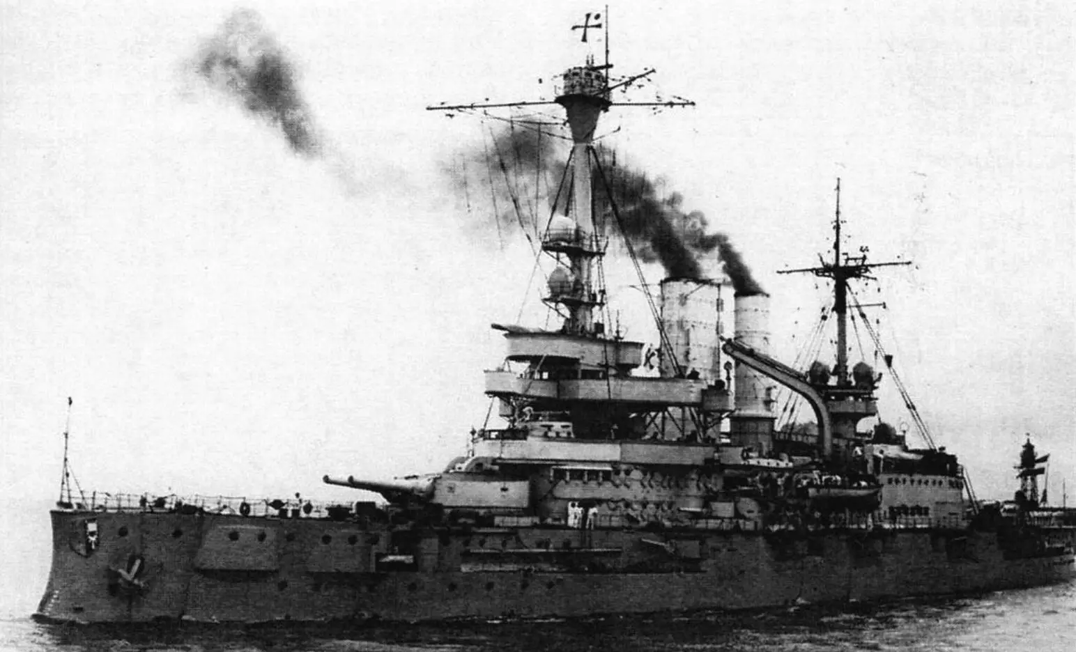 «Schleswig-Holstein» после модернизации, 1930-е годы